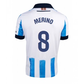 Real Sociedad Mikel Merino #8 Hemmatröja 2023-24 Kortärmad